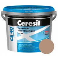 Затирка CERESIT CE 40 Aquastatic 46 (карамель), 5 кг