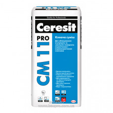 Клей CERESIT CM 11 Pro для плитки, 27 кг