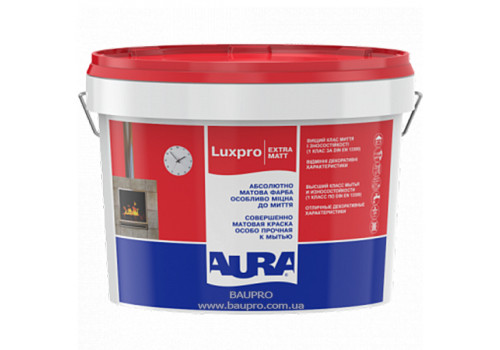 Краска AURA Luxpro ExtraMatt акрилатная дисперсионная (глубокоматовая), 5 л