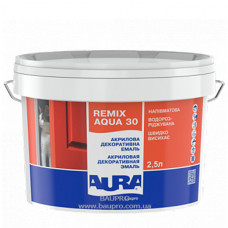 Эмаль AURA Luxpro Remix Aqua 30 акриловая водоразбавимая, 2.5 л