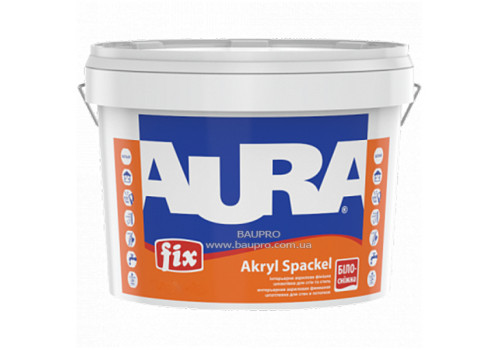 Шпаклівка AURA Fix Akryl Spackel акрилова, 16.5  кг