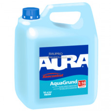 Грунт-концентрат AURA Koncentrat AquaGrund влагозащитный (1:10), 10 л