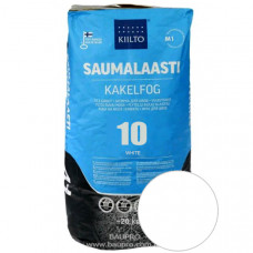 Затирка KIILTO Saumalaasti 10 (белая), 20 кг
