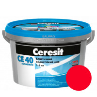 Затирка CERESIT CE 40 Aquastatic 37 (чілі), 2 кг