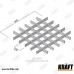 Профиль KRAFT Грильято "М" 40*600 мм (ячейка 100*100) Ral 9003
