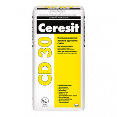 Смесь CERESIT CD 30 полимерцементная защитная адгезионная, 25 кг