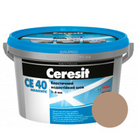 Затирка CERESIT CE 40 Aquastatic 46 (карамель), 2 кг