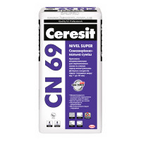 Смесь CERESIT CN 69 Nivel Super самовыравнивающаяся, 25 кг