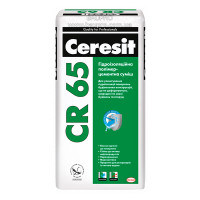 Смесь CERESIT CR 65 гидроизоляционная полимерцементная, 25 кг