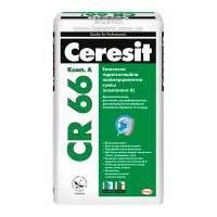Суміш CERESIT CR 66 еластична гідроізоляційна полімерцементна, 22,5 кг 