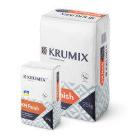 Шпаклівка KRUMIX Finish, 25 кг (45 шт/пал)