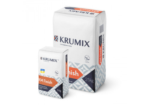 Шпаклівка KRUMIX Finish, 5 кг (252 шт/пал)