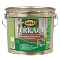 Масло AURA Terrace для террас (коричневый), 2,7 л