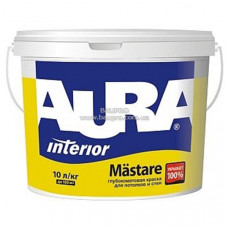 Краска AURA Mastare водно-дисперсионная для потолков и стен, 10 л