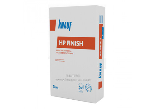 Шпаклівка KNAUF HP Finish (Кнауф Фініш), гіпсова, 5 кг