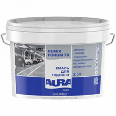 Емаль AURA Luxpro Remix Forum 70 акрилова водорозріджувана для підлоги (біла), 2,2 л