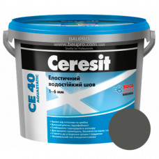 Затирка CERESIT CE 40 Aquastatic 07 (сіра), 5 кг
