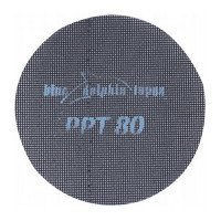 Шліфувальний лист Blue Dolphin сітчастий PРТ, D225 мм, P80, для пористих/твердих поверхонь, 3 шт