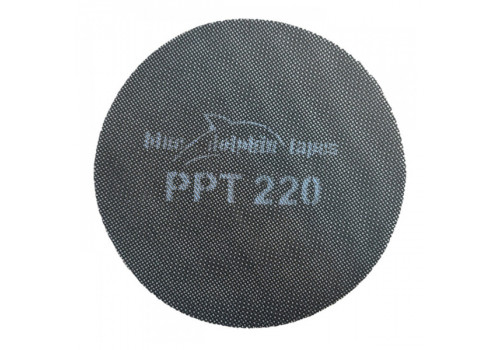 Шліфувальний лист Blue Dolphin сітчастий PРТ, D225 мм, P220, для пористих/твердих поверхонь, 3 шт