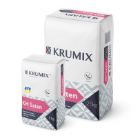 Шпаклівка KRUMIX Saten, 5 кг (252 шт/пал)