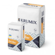 Шпаклевка KRUMIX Filler, 5 кг (252 шт/пал)