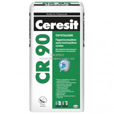 Смесь CERESIT CR 90 CRYSTALISER гидроизоляционная кристаллизационная, 25 кг
