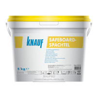 Шпаклевка KNAUF Safeboard Spachtel (Кнауф Сейфборд Шпахтель), гипсовая, 5 кг