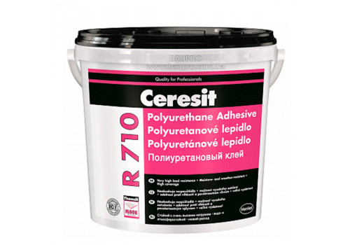 Клей CERESIT R 710 полиуретановый для каучуковых и ПВХ-покрытий, 10 кг