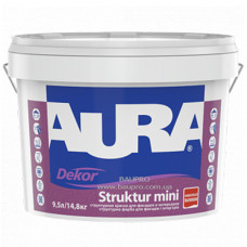 Краска AURA Dekor Struktur mini структурная, 9,5 л