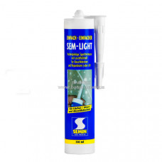 Шпаклевка SEMIN SEM-LIGHT ремонтная сверхлегкая безусадочная (экстра белая), 310 г