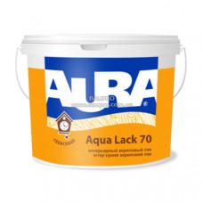 Лак AURA Aqua Lack 70 интерьерный акриловый, 2,5 л