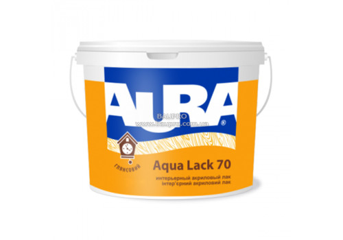 Лак AURA Aqua Lack 70 интерьерный акриловый, 2,5 л