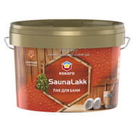 Лак ESKARO Saunalakk для бани, 2,4 л