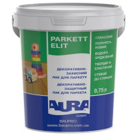 Лак AURA Luxpro Parkett Elit паркетный полиуретановый водный (глянцевый), 0.75 л
