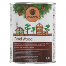 Антисептик ESKARO Good Wood водоразбавимый на масляной основе для срубов, 0,9 л
