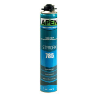 Клей-пена APEN Styrofix 785 для пенопласта (под пистолет), 750 мл/ 910 г