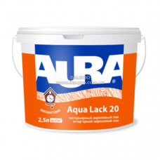 Лак AURA Aqua Lack 20 интерьерный акриловый, 2,5 л