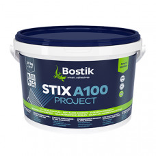 Клей BOSTIK STIX A100 PROJECT однокомпонентный акриловый для бытовых и коммерческих напольных покрытий, 20 кг