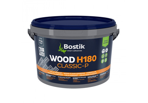 Клей BOSTIK Wood H180 CLASSIC-P універсальний, гібридний для паркету, 21 кг