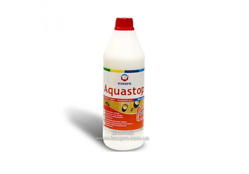 Грунт-концентрат ESKARO Aquastop Facade с гидрофобизирующим эффектом (1:10), 1 л