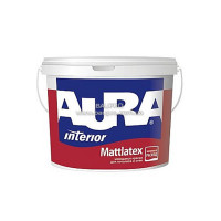Краска AURA Mattlatex TR латексная для потолков и стен (матовая), 2,25 л