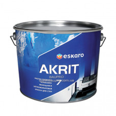 Фарба ESKARO Akrit 7 миюча для стін (шовково-матова), 4,75 л