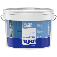 Емаль AURA Luxpro Remix Aqua акрилова водорозріджувана, 2,5 л