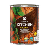 Краска ESKARO Akzent Kitchen TR особо прочная влагостойкая (матовая), 0,9 л