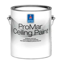 Краска Sherwin Williams ProMar Ceiling Flat потолочная, латексная глубокоматовая (белоснежно-белая), 0.915 л