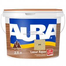 Деревозащитное средство AURA Lasur Aqua (дуб), 2,5 л