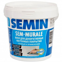 Клей SEMIN SEM MURALE для обоев (влагостойкий), 10 кг