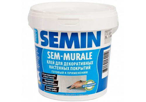 Клей SEMIN SEM MURALE для обоев (влагостойкий), 10 кг