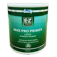 Грунт-краска E-Z Max Pro Primer латексная для внутренних и наружных работ, 0.909 л