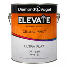 Краска DIAMOND VOGEL  Elevate Ceiling Paint Flat потолочная, латексна, глубокоматовая, белая, 3,63 л